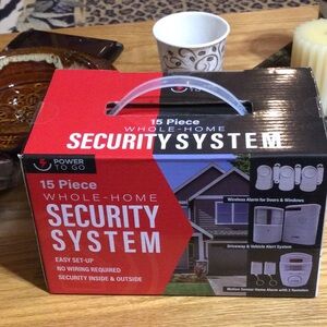 15 Piece Whole-Home Security System, New in box